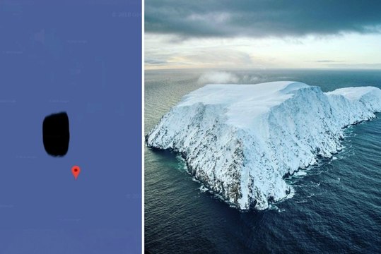 Une mystérieuse île de Sibérie cachée par Google Maps