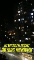 Gece sokağa çıkma yasağı olan Şili'de balkonlarda müzik sesleri