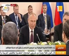 بوتين: تخصيص 190 مليون دولار للبنية الأساسية لمحطة الضبعة