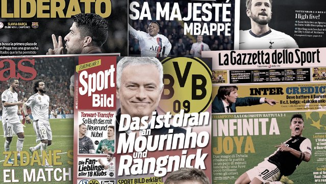 José Mourinho en pole position pour reprendre le Borussia Dortmund, Paulo Dybala enflamme toute l’Italie