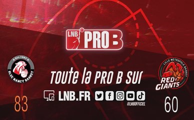 Leaders Cup PRO B : Nancy vs Lille (1/4 aller)