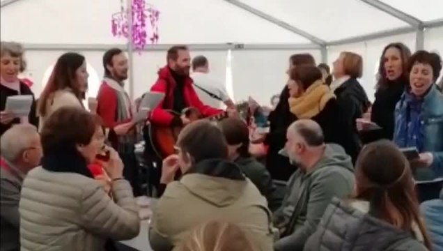 En immersion avec les choristes des Nuits de Champagne