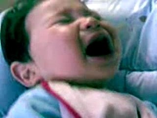 Lucas au petit déjeuner