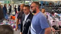 Il ministro Luigi Di Maio al mercato di Terni insieme a Giancarlo Cancelleri per le regionali Umbre