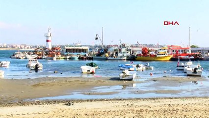 Tekirdağ’da deniz 25 metre çekildi