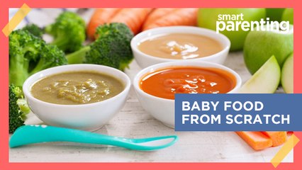 This Mom Couldn't Breasfeed Anymore So She Made Baby Food From Scratch