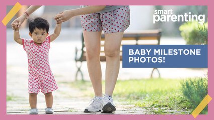 Baby Milestone Photos Giving Us Joy Right Now!