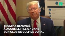 Privé de G7 dans son golf, Trump ressort Obama et son contrat Netflix