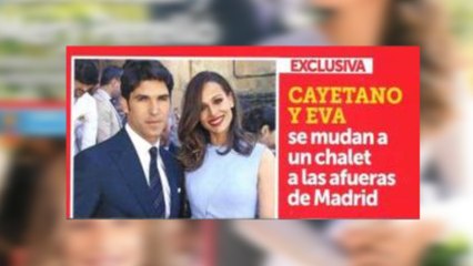 Eva González y Cayetano Rivera se mudan a un chalet