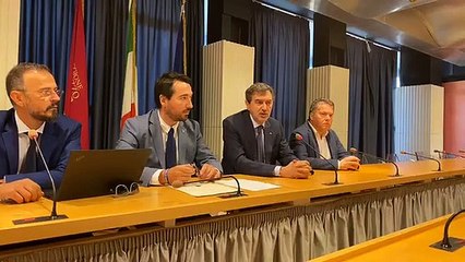 Lega Abruzzo - Conseguenze dell'incendio di Valle Cena a Cupello (23.10.19)