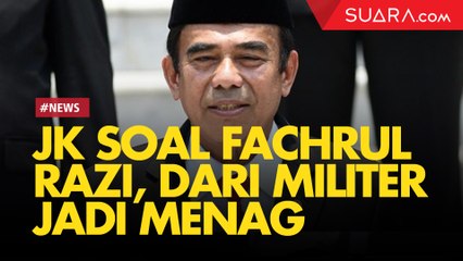 Fachrul Razi dari Militer Jadi Menag, JK: Dia Paham Agama dengan Baik