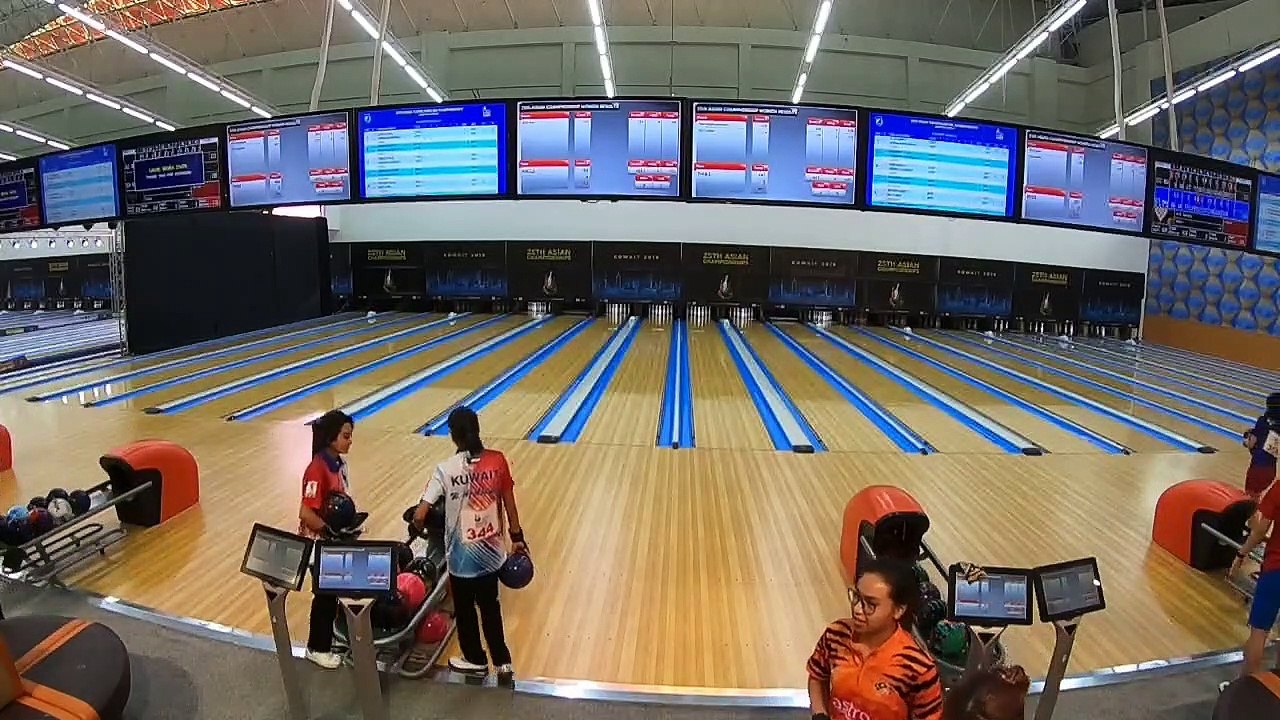 Women's Doubles - Lanes 33-40 - 25th Asian Tenpin Bowling Championships 2019