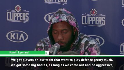Kawhi confident Clippers defence can get even better