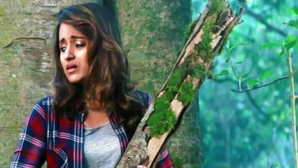 Watch Trisha Perform Amazing Stunts Solo in Garjanay Telugu 🔥