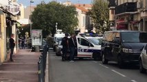 Moment armed police arrest man who barricaded himself in French museum