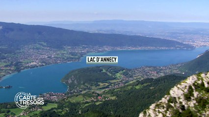 AVANT-PREMIERE: "La carte aux trésors" va survoler les Lacs de Savoie ce soir sur France 3 avec Cyril Féraud - Découvrez les 1ères images - VIDEO