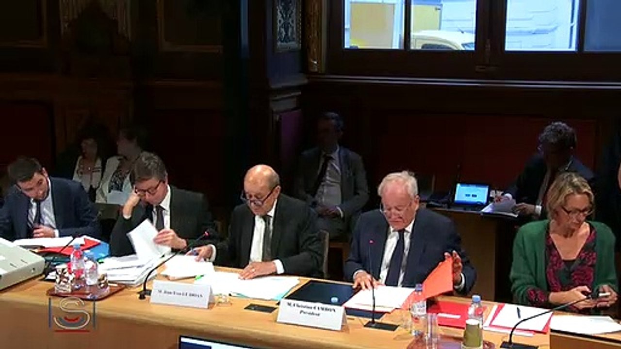Audition du Ministre des Affaires étrangères