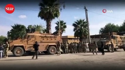 Teröristler karargah olarak kullanıyordu!; Şimdi Türk bayrağı dalgalanıyor