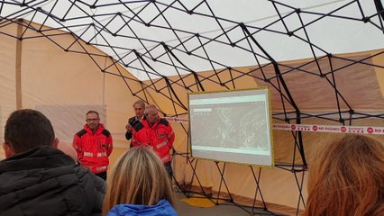 Torra visita el centro de control de los bomberos en Tarragona