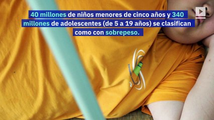 Informe: la obesidad infantil está aumentando 'sorprendentemente rápido'