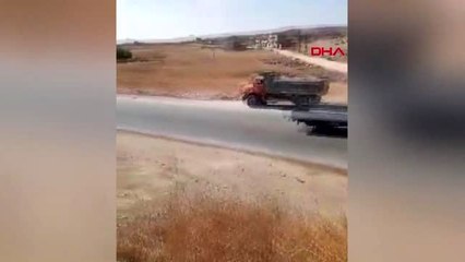 Rus askeri polis konvoyu kobani'ye ulaştı