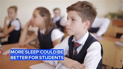 Here's why California wants its students to sleep more