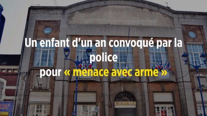 Un enfant d'un an convoqué par la police pour « menace avec arme »