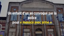 Un enfant d'un an convoqué par la police pour « menace avec arme »