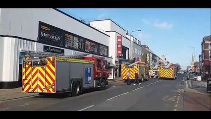 Fire on Promenade Bridlington