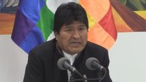 Evo Morales califica la reacción opositora de 