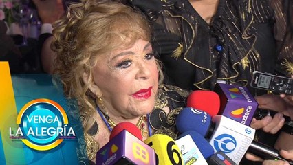 ¡Silvia Pinal dice no recordar que existe una serie de Luis Miguel! | Venga La Alegría