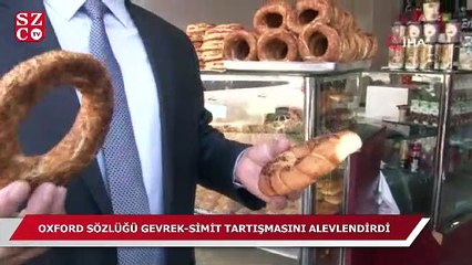 Oxford Sözlüğü gevrek-simit tartışmasını alevlendirdi