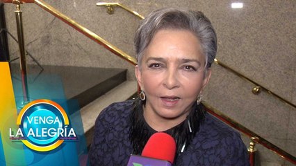 Ana Martín asegura que Verónica Castro no mencionó su retiro sólo por buscar fama.| Venga La Alegría