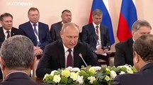 السيسي يلتقي بوتين في سوتشي خلال فعاليات أول قمة إفريقية -روسية