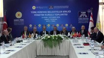 Türk Dünyası Belediyeler Birliği Yönetim Kurulu Toplantısı KKTC'de yapıldı