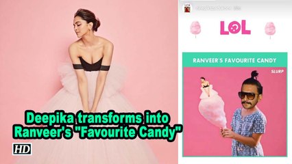 Deepika transforms into Ranveer's "Favourite Candy"