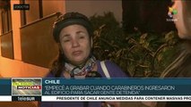 Chile: carabineros detienen ilegalmente a periodista Claudia Aranda