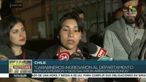 Chile: carabineros ingresan a domicilio para detener a estudiantes