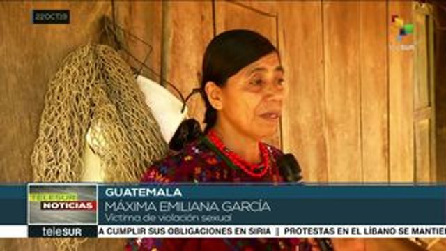 Guatemala:víctimas de violencia sexual en la dictadura exigen justicia