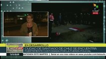 teleSUR Noticias: Fuerte represión contra chilenos no cesa