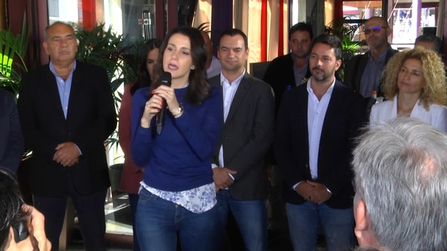 Arrimadas: Quiero un pacto de estado por la educación con PP y PSOE