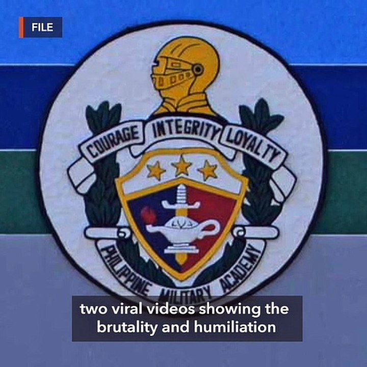 Hazing inside the PMA barracks