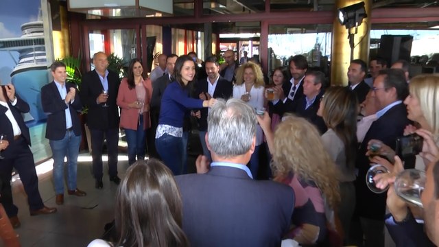 Arrimadas participa en un acto en Las Palmas de Gran Canaria