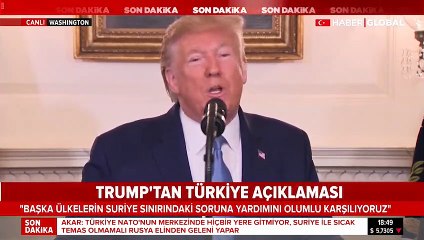 ABD Başkanı Trump: Türkiye'ye yapılan yaptırımların kaldırılması talimatını verdim