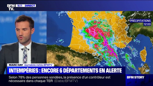 Intempéries: encore six départements en alerte orange - 23/10