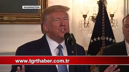 Trump: Türkiye'ye tüm yaptırımların kaldırılmasını emrettim