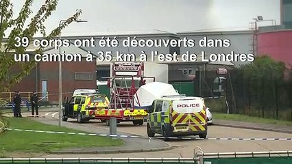 Angleterre : 39 corps humains découverts dans un camion