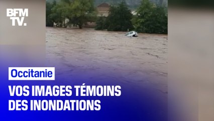 Descargar video: Vos images témoins des inondations en Occitanie