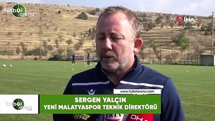Sergen Yalçın: "İyi başladığımızı düşünüyorum"
