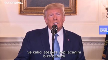 ABD Başkanı Trump: Erdoğan doğru olanı yaptı, Türkiye'ye uygulanan yaptırımlar kalktı